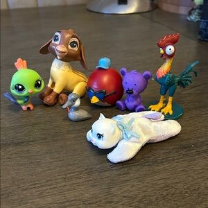 Colorful Animal Figurine Set